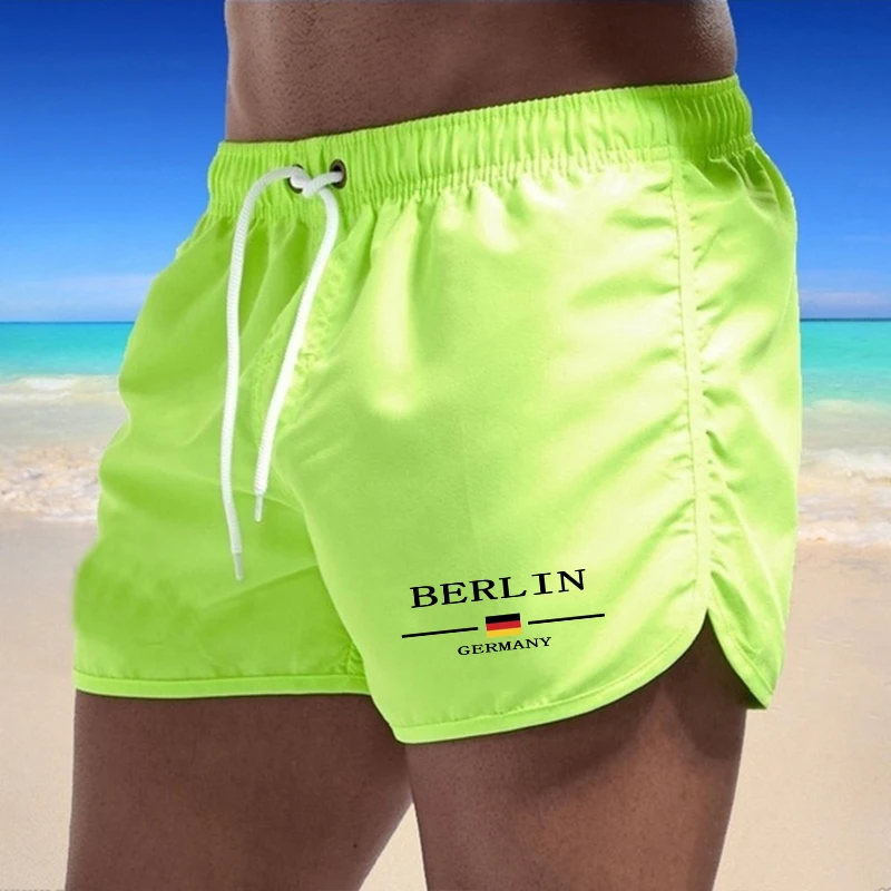 Swim Trunk Quick Dry - Men's Quick Dry Beach Shorts with