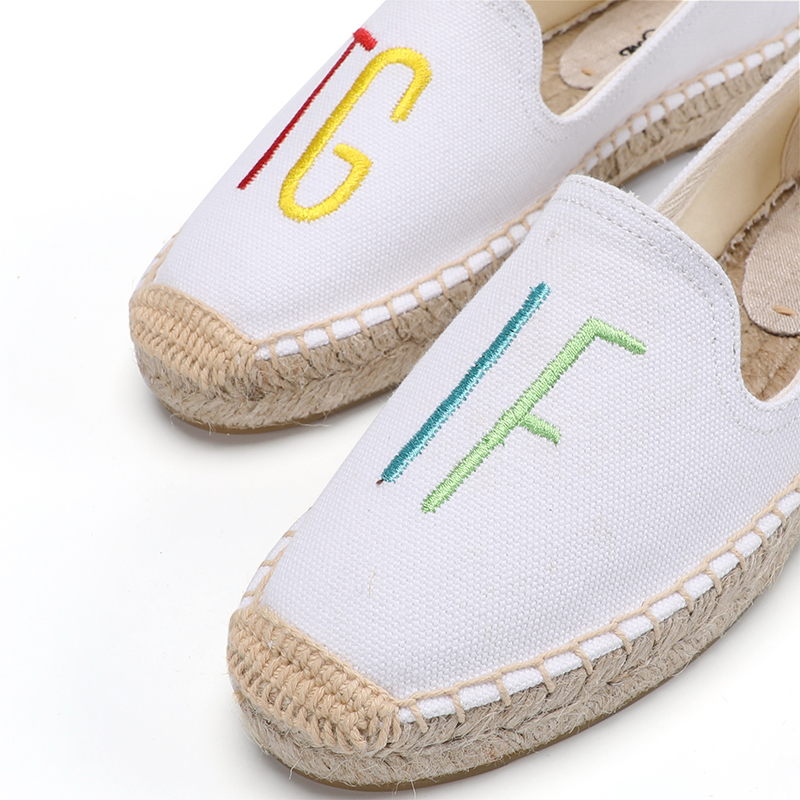 Espadrille Slip On - 2021 Giới Hạn Mới Gai Cao